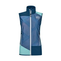 Vesta Ortovox Col Becchei Vest Women's Petrol Blue